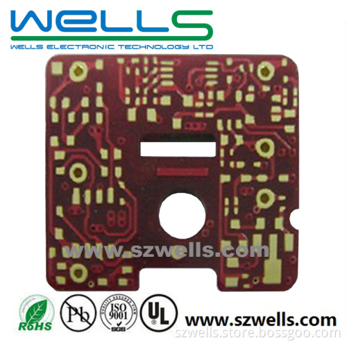 Thick PCB, Red Soldermask, Immersion Gold Finishing